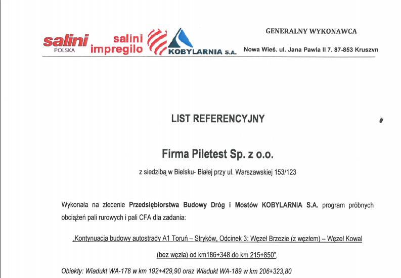 Przedsiębiorstwo Budowy Dróg i Mostów Kobylarnia S.A.